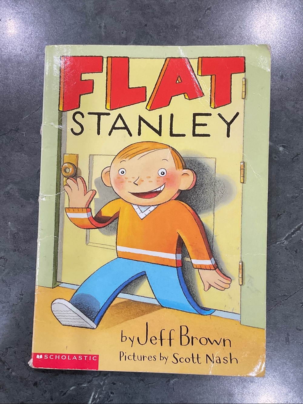 Scholastic Flat Stanley Board Book - Jeff Brown